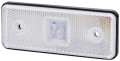 Lampa-obrysowa-prostokatna-z-odblaskiem-biala-z-podkladka-gumowa-led-LD1604