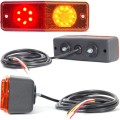 Lampa zespolona tylna LED uniwersalna światło stopu WAS487
