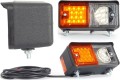Lampa zespolona przednia prawa LED kierunkowskaz WAŚ491