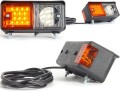 Lampa zespolona przednia prawa LED kierunkowskaz WAŚ491