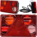 Lampa zespolona tylna lewa światło cofania hybryda WAS398