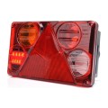 Lampa zespolona tylna lewa światło cofania hybryda WAS398
