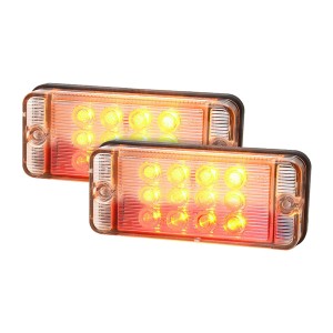 Lampy zespolone tylne uniwersalne LED zestaw 2 szt WAS821