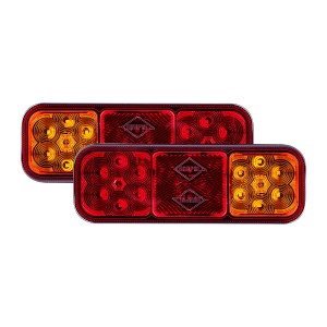 Lampy zespolone tylne 3 funkcyjne komplet Horpol LZD2832