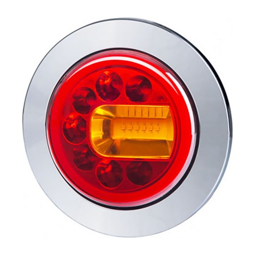 Lampa zespolona tylna LUNA z kołnierzem prawa Horpol LZD2449