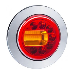 Lampa zespolona tylna LUNA z kołnierzem lewa Horpol LZD2448