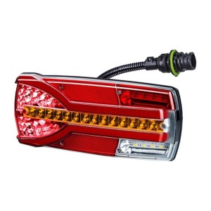 Lampa zespolona tylna Carmen z gniazdem lewa led LZD2402
