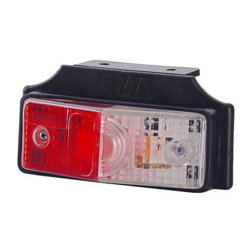 Lampa-obrysowa-plaska-podwieszana-bialo-czerwona-zarowkowa-LOP259