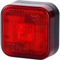 Lampa-obrysowa-kwadratowa-z-odblaskiem-czerwona-led-LD098