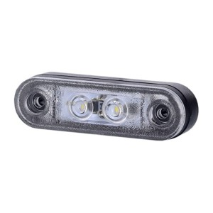 Lampa pozycyjna biała z podkładkami niską i wysoką diodowa 12/24V led LD956