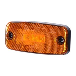 Lampa obrysowa z odblaskiem pomarańczowa led LD185