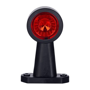 Lampa obrysowa biało czerwona długa prosta led LD722