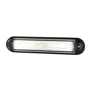 Lampa obrysowa typu SLIM ze światłowodem biała led LD2332