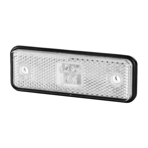 Lampa-pozycyjna-z-odblaskiem-z-podkladka-gumowa-biala-led-LD525