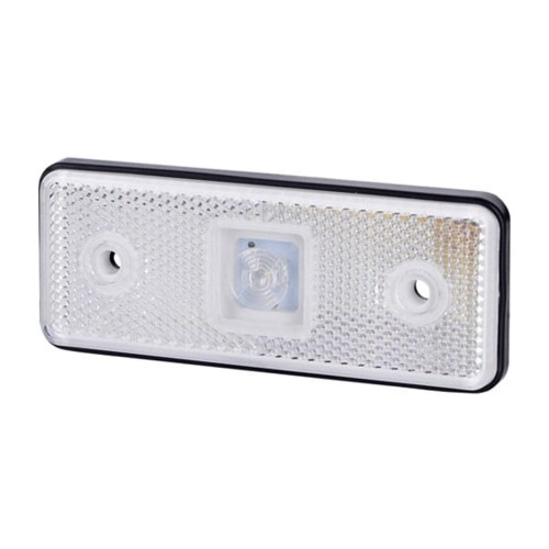 Lampa-obrysowa-prostokatna-z-odblaskiem-biala-z-podkladka-gumowa-led-LD1604