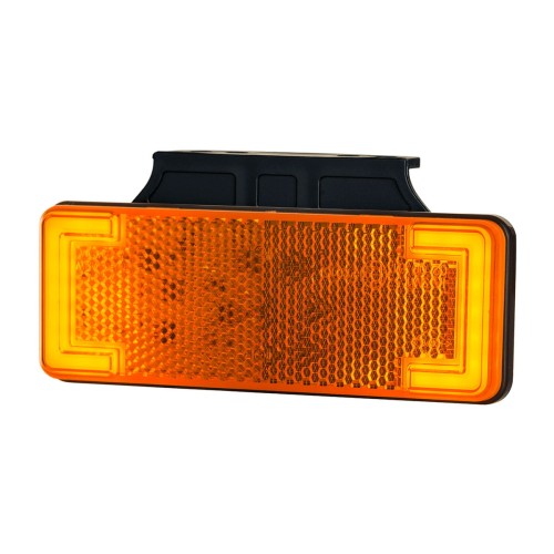 Lampa-obrysowa-typu-SLIM-XS-pomaranczowa-boczna-z-wieszakiem-led-LD2514