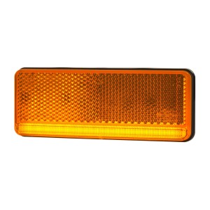 Lampa obrysowa typu SLIM XS pomarańczowa boczna led LD2431