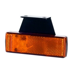 Lampa obrysowa z odblaskiem podwieszana pomarańczowa led LD456/L