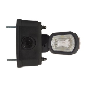 Lampa obrysowa trzyfunkcyjna lewa na wysięgniku krótkim prostym led LDCC2794