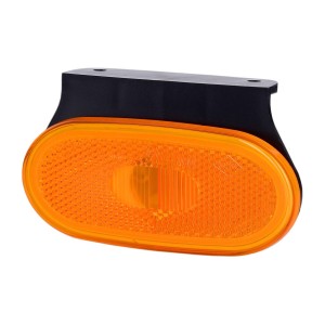 Lampa obrysowa boczna owalna z odblaskiem wisząca LOW981