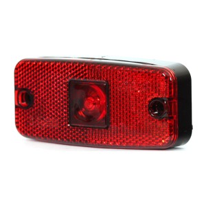 Lampa zespolona obrysowa tylna czerwona led uniwersalna WAS224