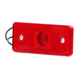 Lampa zespolona obrysowa tylna czerwona led uniwersalna WAS103P
