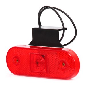 Lampa zespolona obrysowa tylna czerwona led wieszak WAS230Z