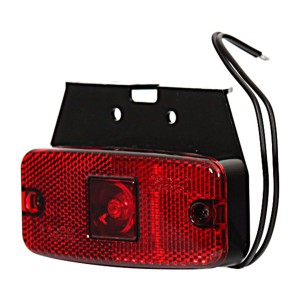 Lampa zespolona obrysowa tylna wieszak odblask led WAS224Z