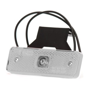 Lampa zespolona obrysowa przednia biała uniwersalna wieszak WAS219Z