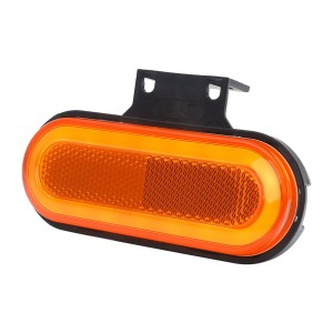 Lampa pozycyjna boczna z kierunkowskazem neon odblask WAS1420