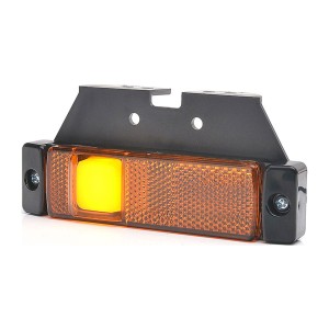 Lampa pozycyjna boczna z kierunkowskazem i odblaskiem wieszak led WAS1260