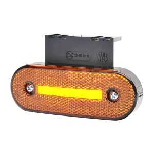 Lampa pozycyjna boczna z kierunkowskazem odblask wieszak WAS1218