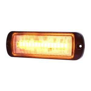 Lampa ostrzegawcza żółte światło klosz bezbarwny WAS1469CLEAR/ECO