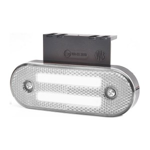 Lampa zespolona pozycyjna przednia biała z odblaskiem WAS1225