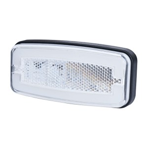 Lampa pozycyjna z odblaskiem biała led neon LD2761