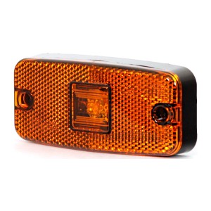 Lampa zespolona obrysowa boczna pomarańczowa led uniwersalna WAS223