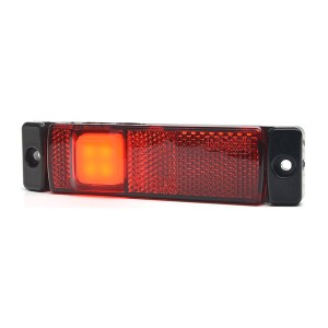 Lampa zespolona pozycyjna tylna czerwona odblask led WAS1236