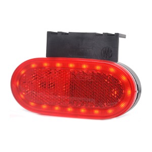 Lampa pozycyjna tylna czerwona led z wieszakiem WAS1387