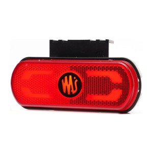 Lampa pozycyjna tylna czerwona odblask uniwersalna led WAS1599