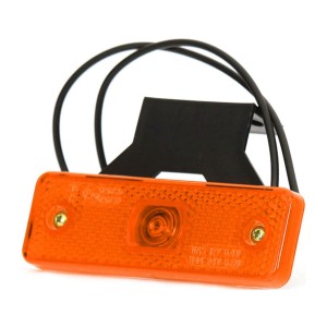 Lampa zespolona pozycyjna boczna pomarańczowa uniwerwsalna wieszak WAS217Z