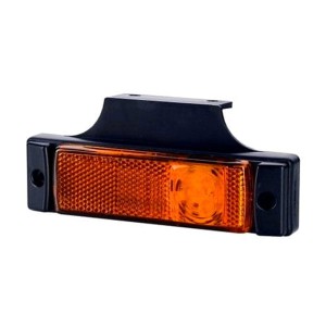 Lampa obrysowa z odblaskiem pomarańczowa led LD128