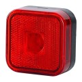 Lampa-obrysowa-kwadratowa-z-odblaskiem-czerwona-zarowkowa-LO095