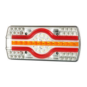 Lampa zespolona oświetlenie tablicy rejestracyjnej dolne prawa LZD2542