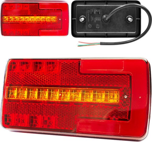 Lampa zespolona tylna led dynamiczny kierunek neon L2301 - 1