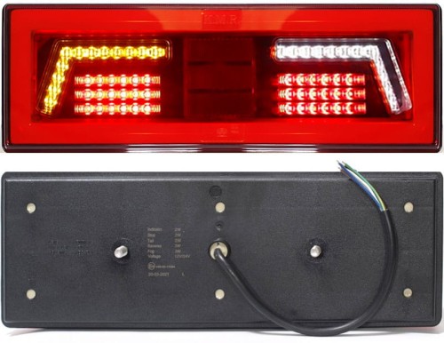 Zestaw lamp zespolonych tylnych diodowa led neon L1828/1829/KOMPLET - 1