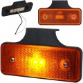 Lampa obrysowa boczna led 12/24V pomarańczowa tir L1035-B
