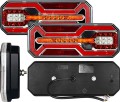 Lampa tylna zespolona led dynamiczny kierunek komplet lewa/prawa L1949/50