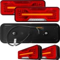 Nowoczesna Lampa tylna LED Neon Dynamic 12/24V Komplet