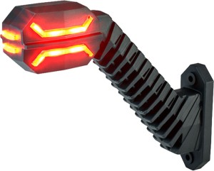 Lampa obrysowa trzyfunkcyjna dragon na wysięgniku lewa