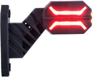 Lampa obrysowa dragon na wysięgniku średnim skośnym prawa